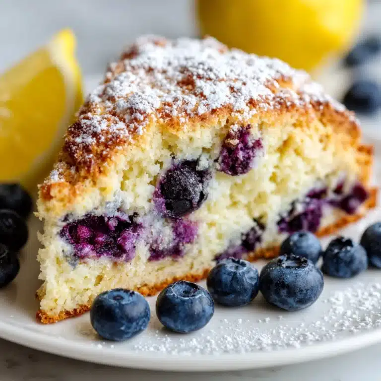 Lemon Blueberry Scones Recipe