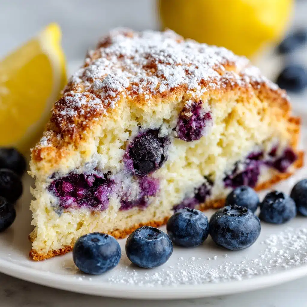 Lemon Blueberry Scones Recipe