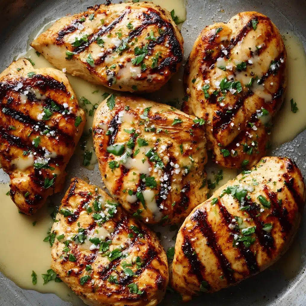 Cheesy Garlic Butter Mushroom Stuffed Chicken Recipe