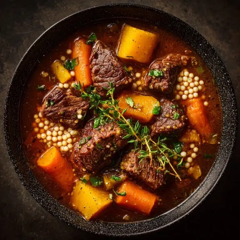 Beef and Barley Stew Recipe