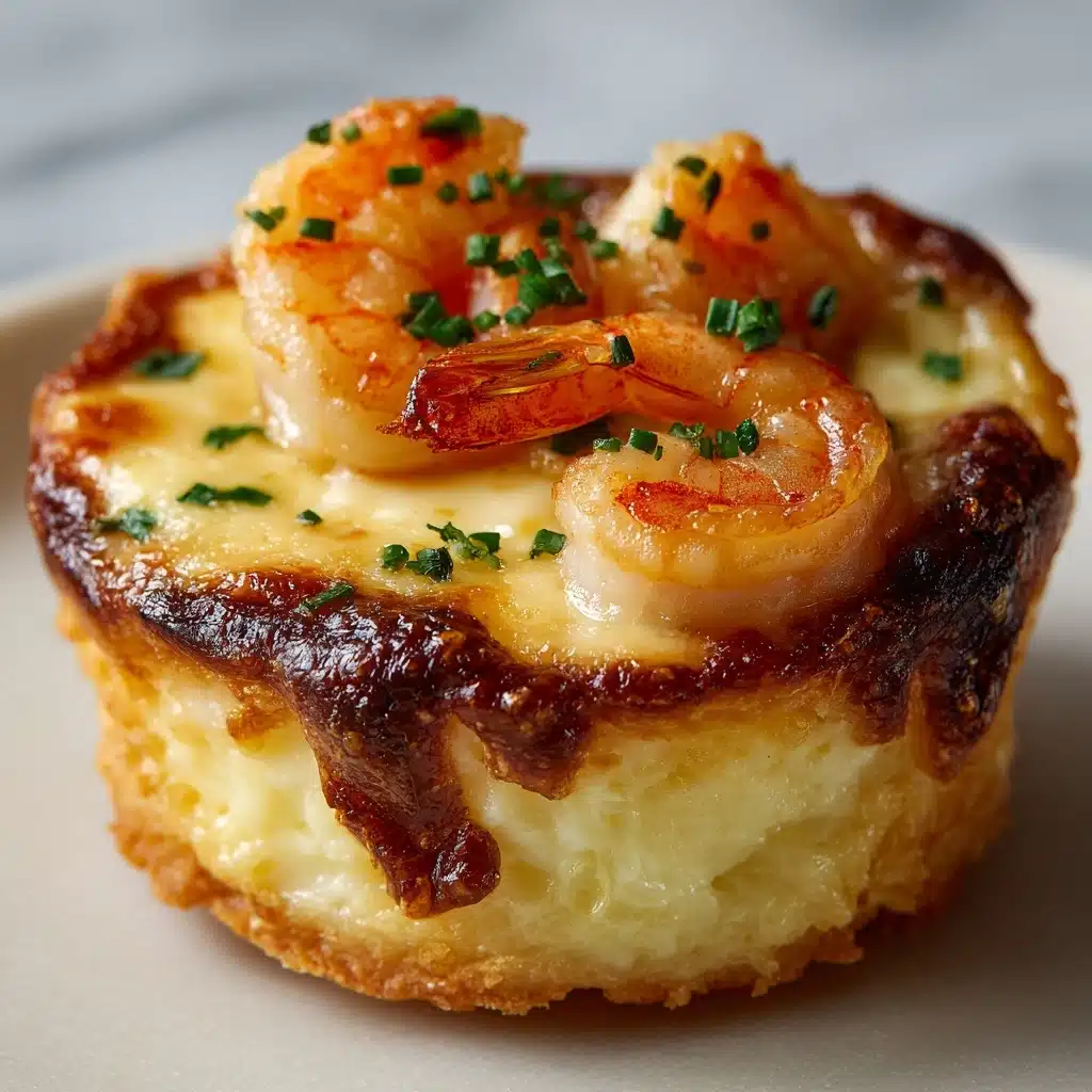 Cheddar Crab and Shrimp Mini Quiches Recipe - Recipe Image