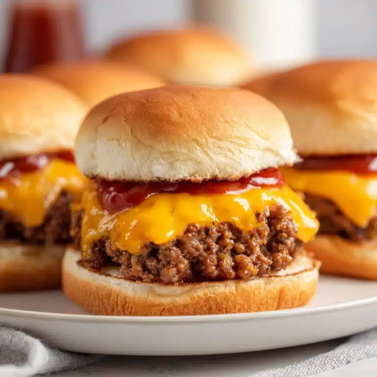 Chopped Cheeseburger Sliders Recipe