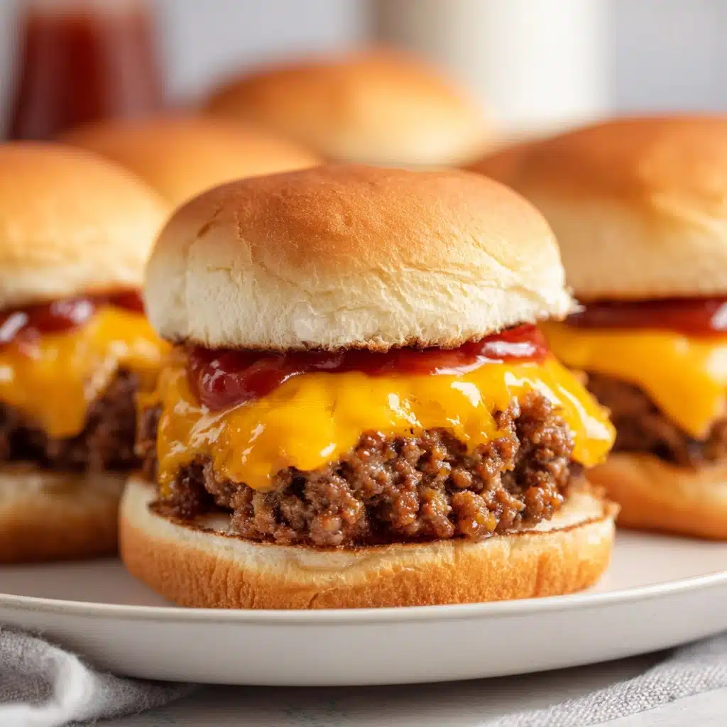 Chopped Cheeseburger Sliders Recipe - Recipe Image