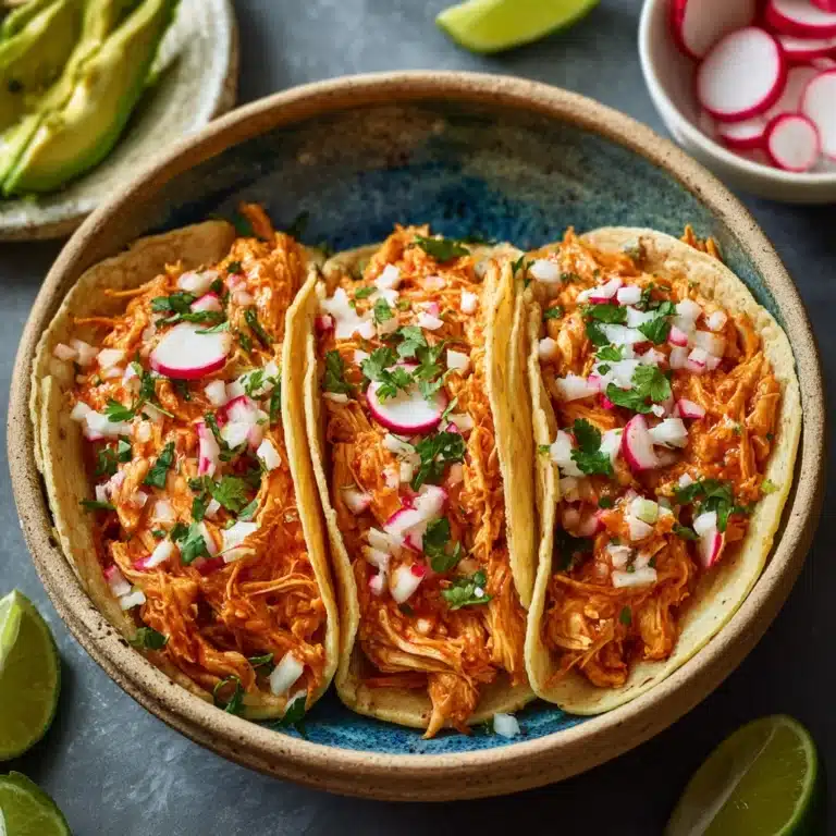 The Best Chicken Tinga Tacos Recipe
