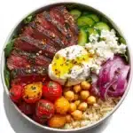 Mediterranean Steak Bowl Recipe