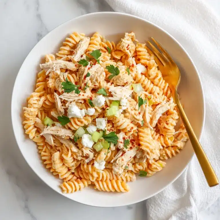 Buffalo Chicken Pasta Salad Recipe