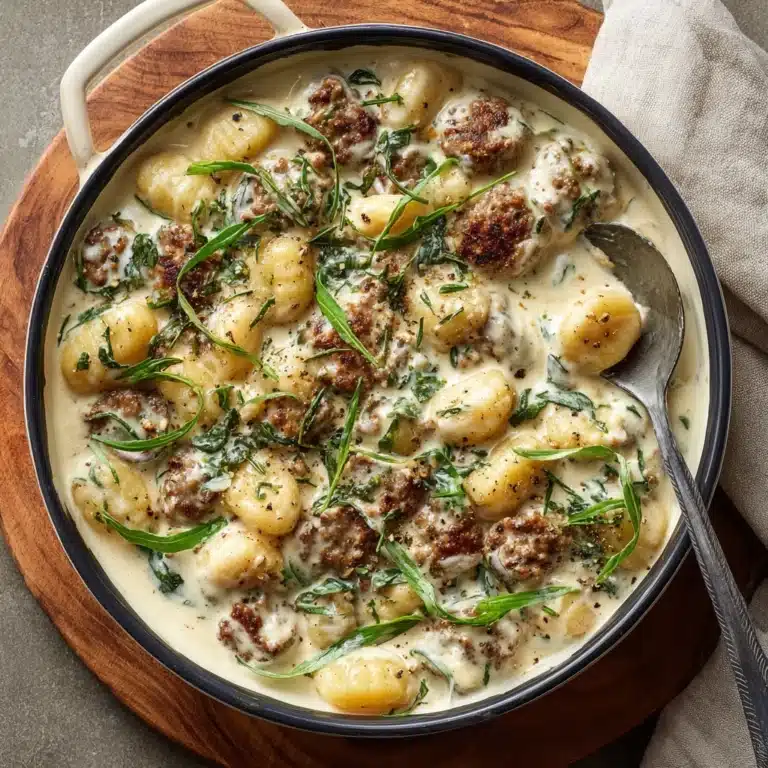 Creamy One-Pot Sausage Gnocchi: A Comforting, Hearty Meal Recipe