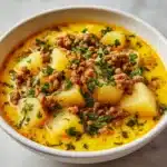 Creamy Potato & Sausage Soup Recipe