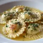 Lobster Ravioli in Garlic Butter Sauce Recipe