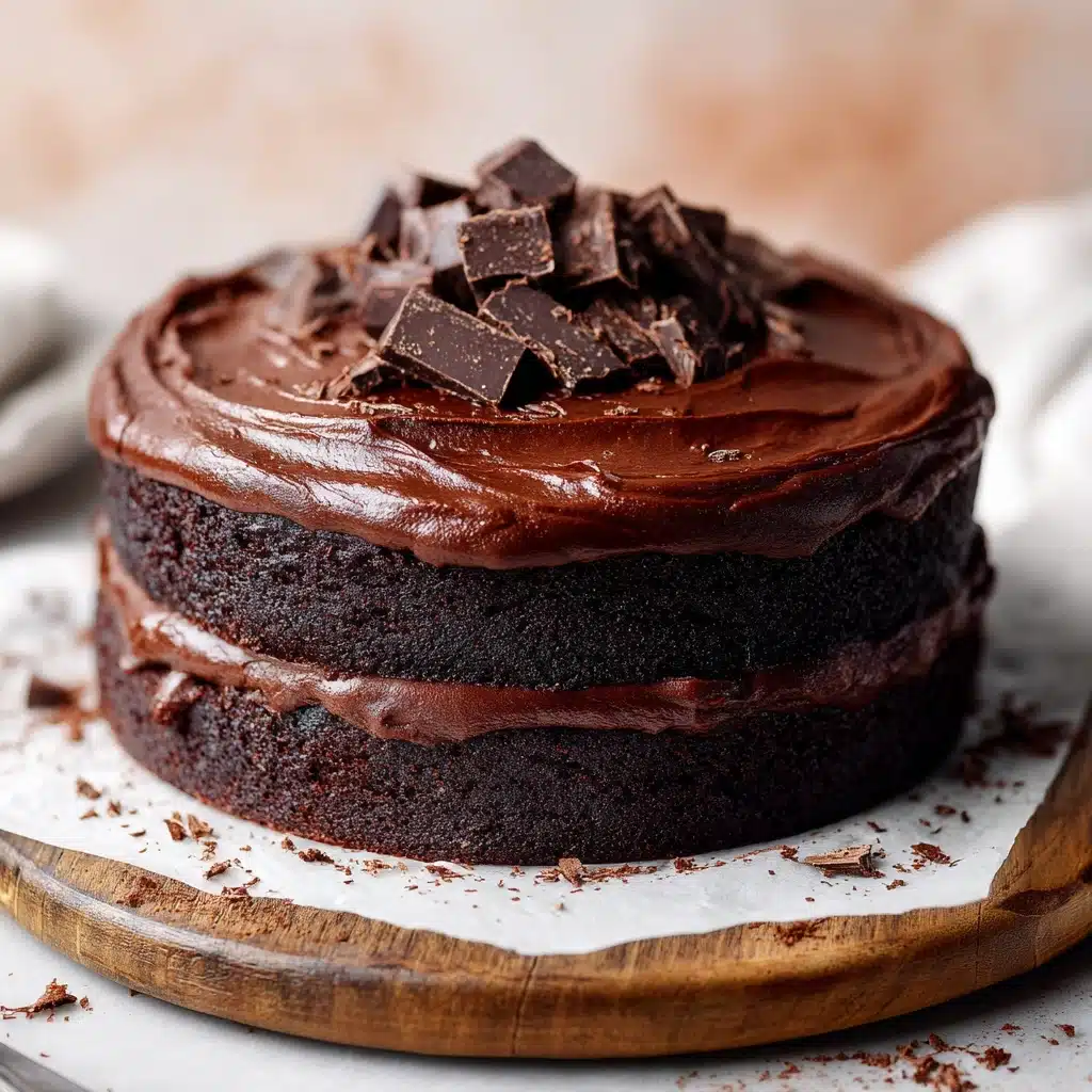 Small Chocolate Cake Recipe - Recipe Image
