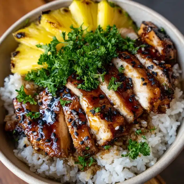 Teriyaki Chicken with Pineapple Recipe