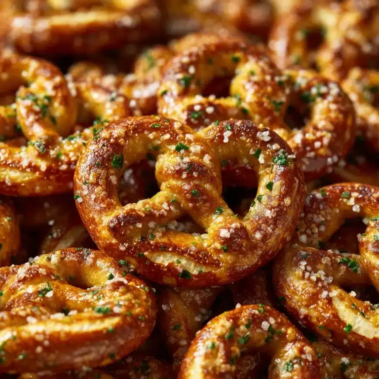 Baked Dill Pickle Pretzels Recipe