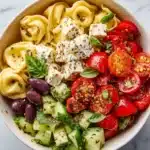 Greek Tortellini Pasta Salad Recipe