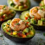 Shrimp Stuffed Avocados Recipe