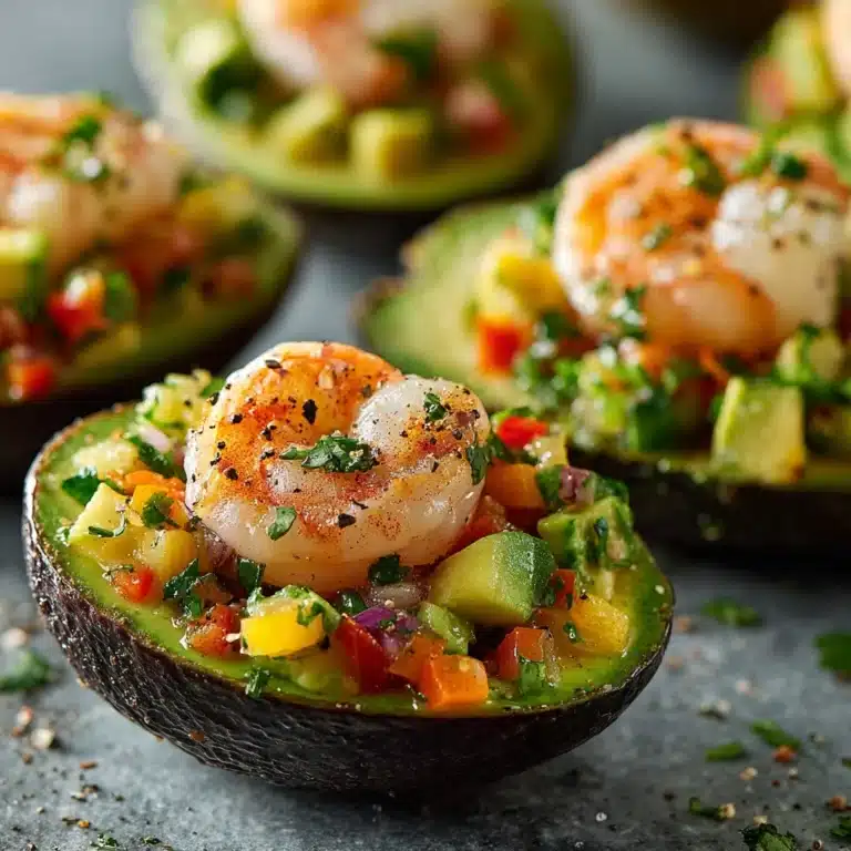 Shrimp Stuffed Avocados Recipe