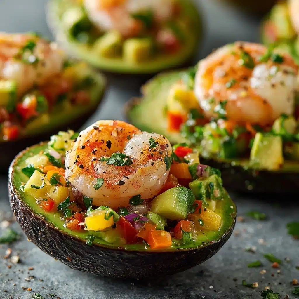 Shrimp Stuffed Avocados Recipe