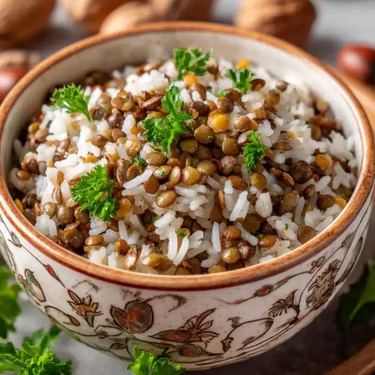 Simple Lebanese Lentils & Rice (Mujaddara) Recipe