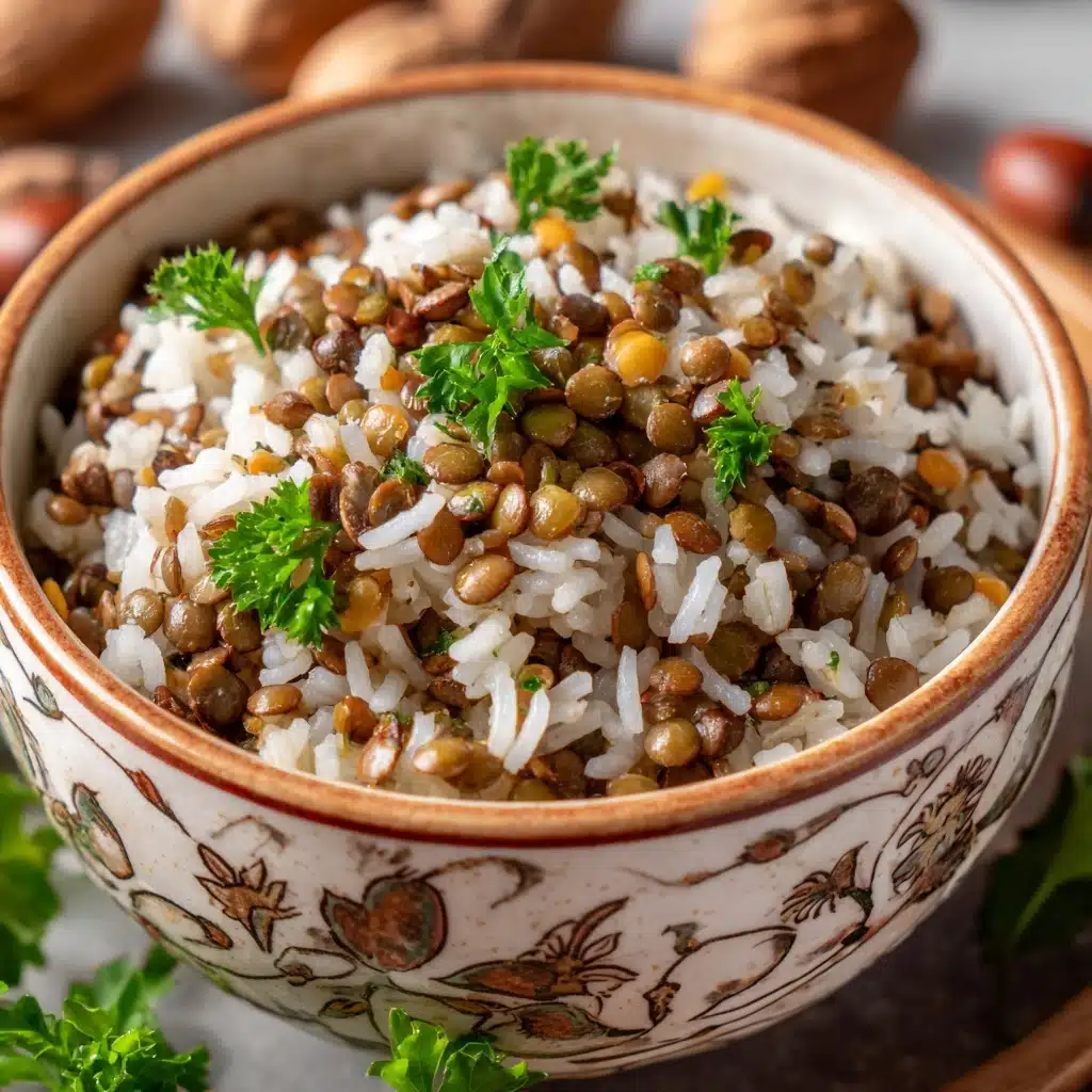 Simple Lebanese Lentils & Rice (Mujaddara) Recipe