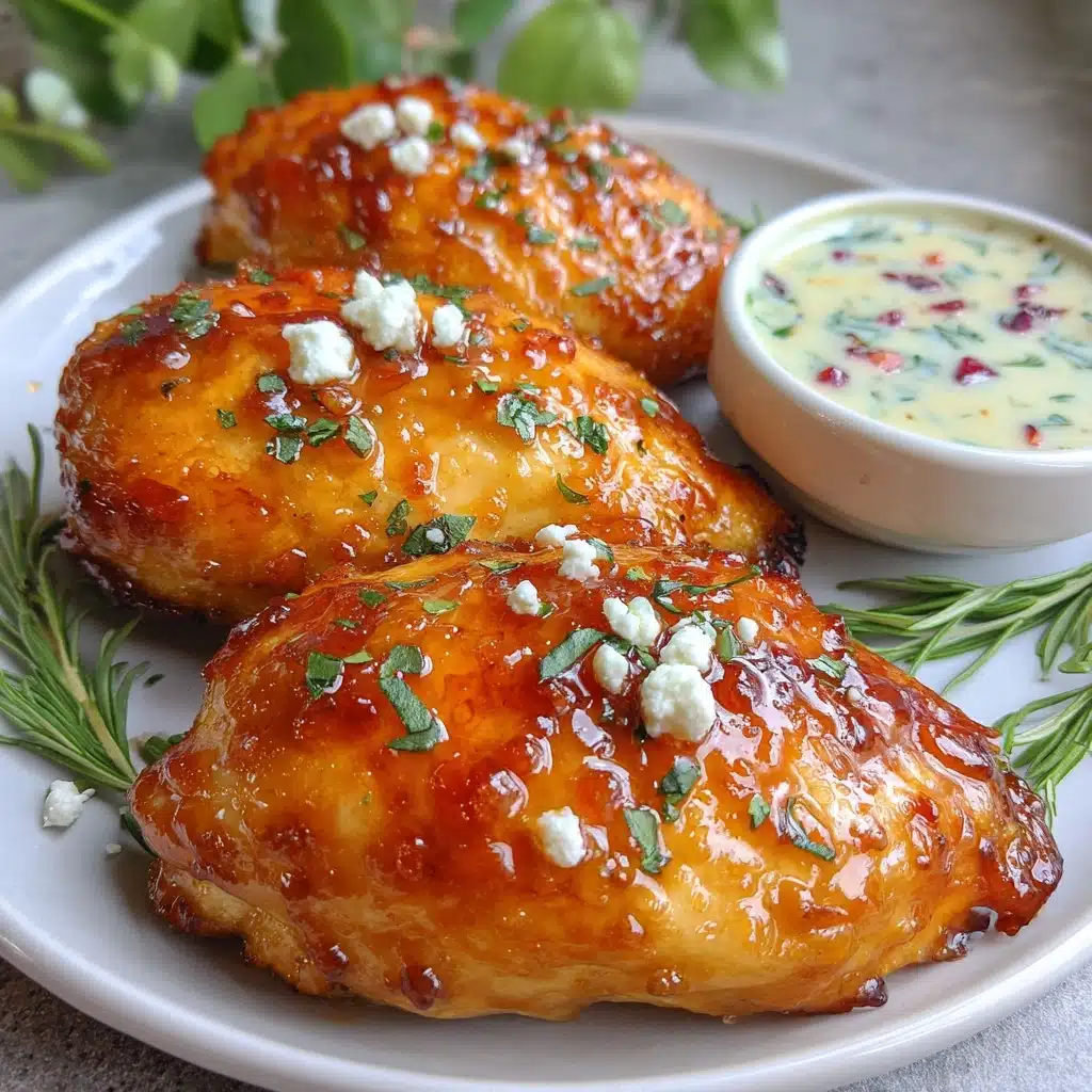 Crispy Hot Honey Feta Chicken Recipe