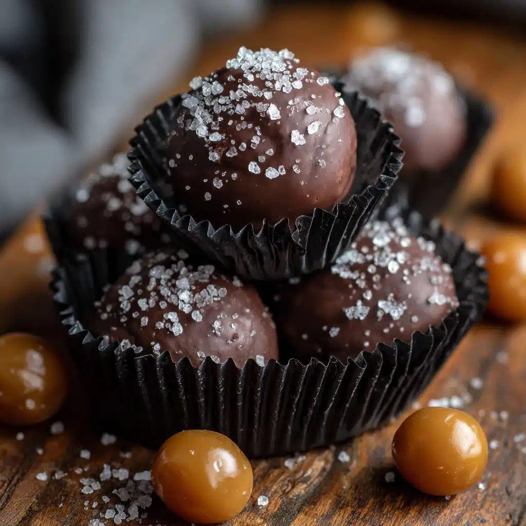 Salted Caramel Truffles Recipe