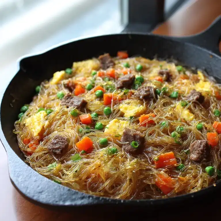 Filipino Pancit With Beef Recipe