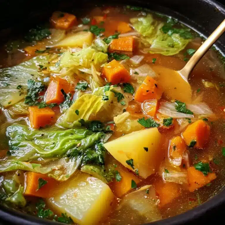 Detox Cabbage Soup Recipe