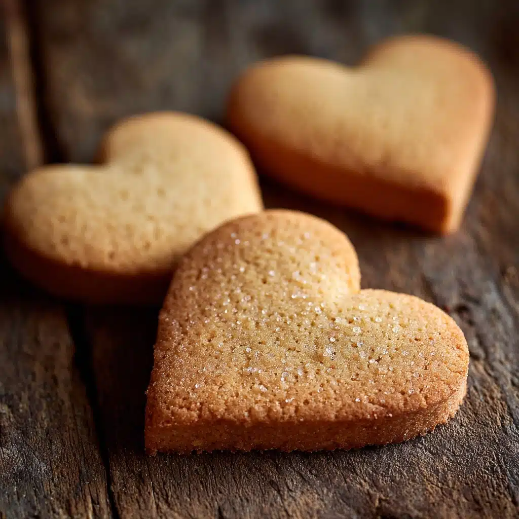 Heart-Shaped Peanut Butter Cookies Recipe