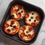 Air Fryer Pizza Bagels Recipe