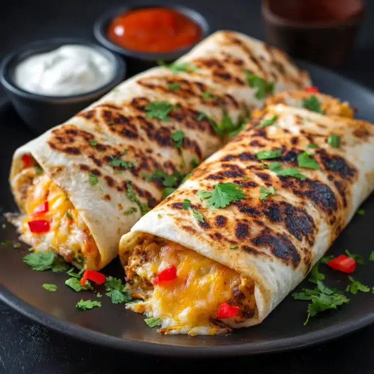 Baked Chicken Chimichangas: Easy and Delicious Recipe