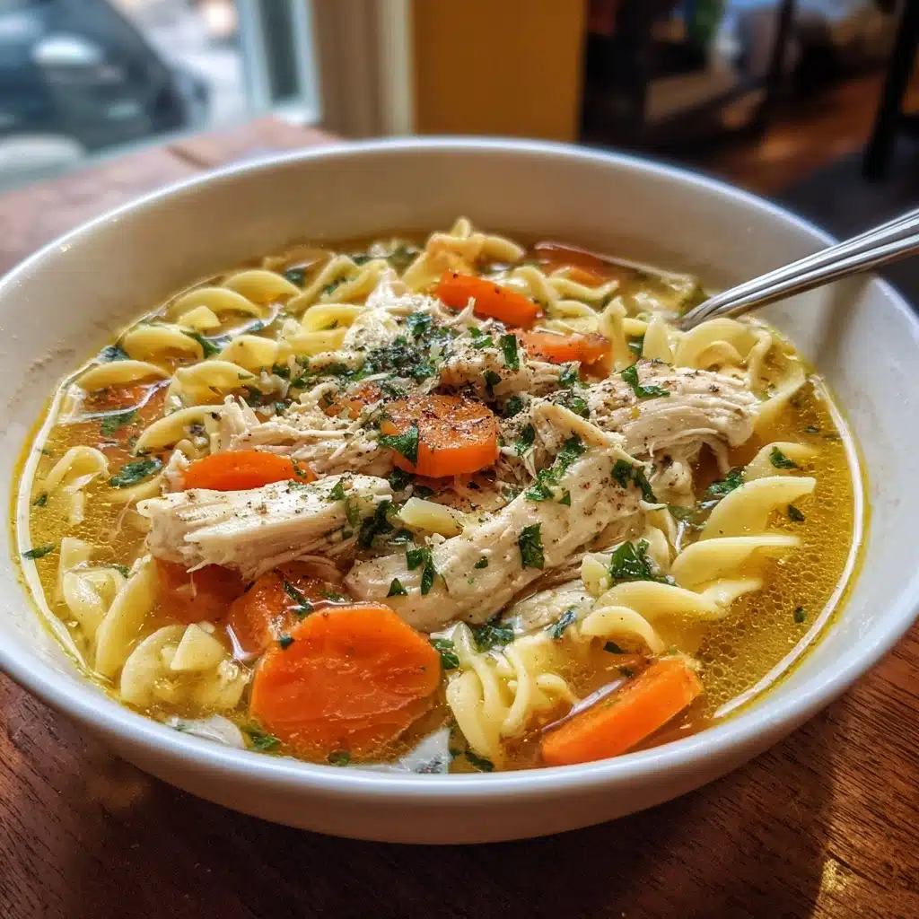Farmhouse Chicken Noodle Soup Recipe - Recipe Image