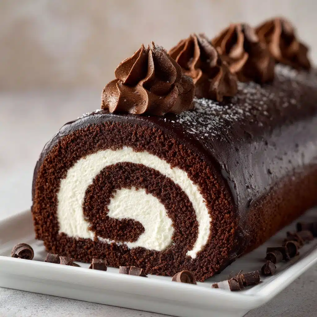 Chocolate Roll Cake Recipe