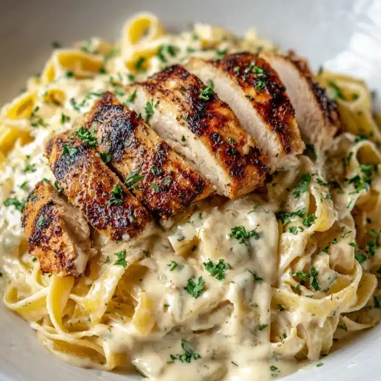 Blackened Chicken Alfredo Recipe