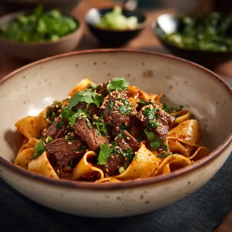 Cumin Lamb Noodles Recipe