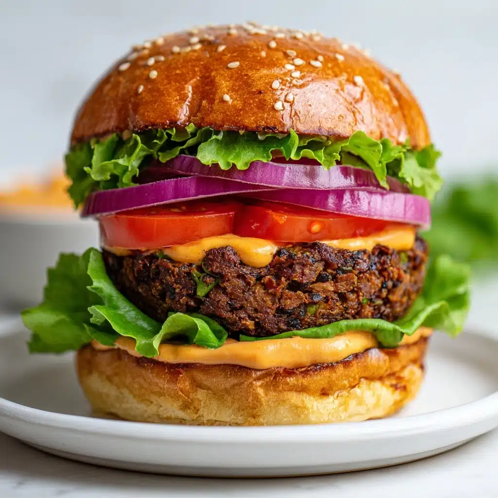 Best Black Bean Burger Recipe - Recipe Image