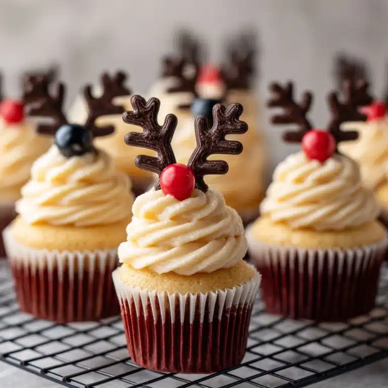 Easy Reindeer Cupcakes Recipe