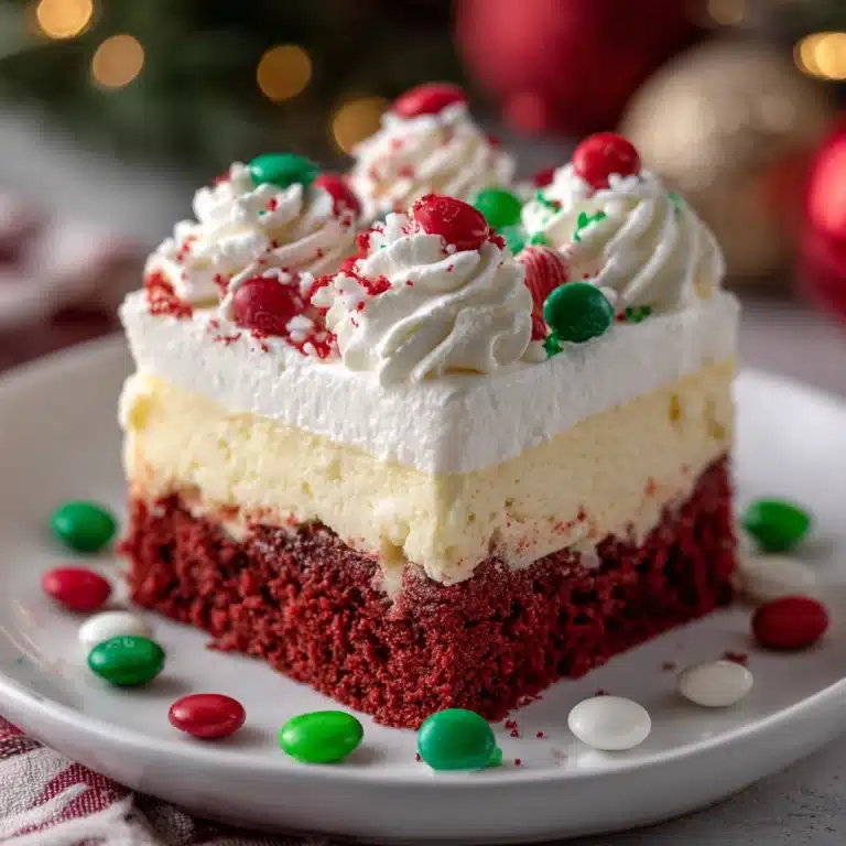 Christmas Poke Cake Recipe