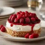 No Bake Raspberry Cream Pie Recipe