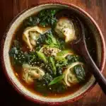 Dumpling and Bok Choy Soup Recipe
