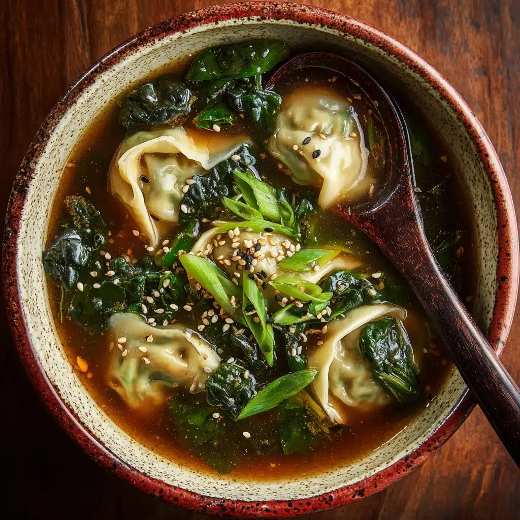 Dumpling and Bok Choy Soup Recipe