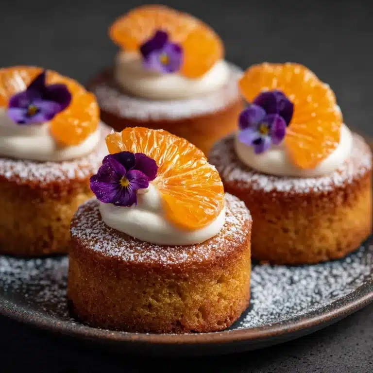 Mini Brown Butter Lemon Cakes Recipe