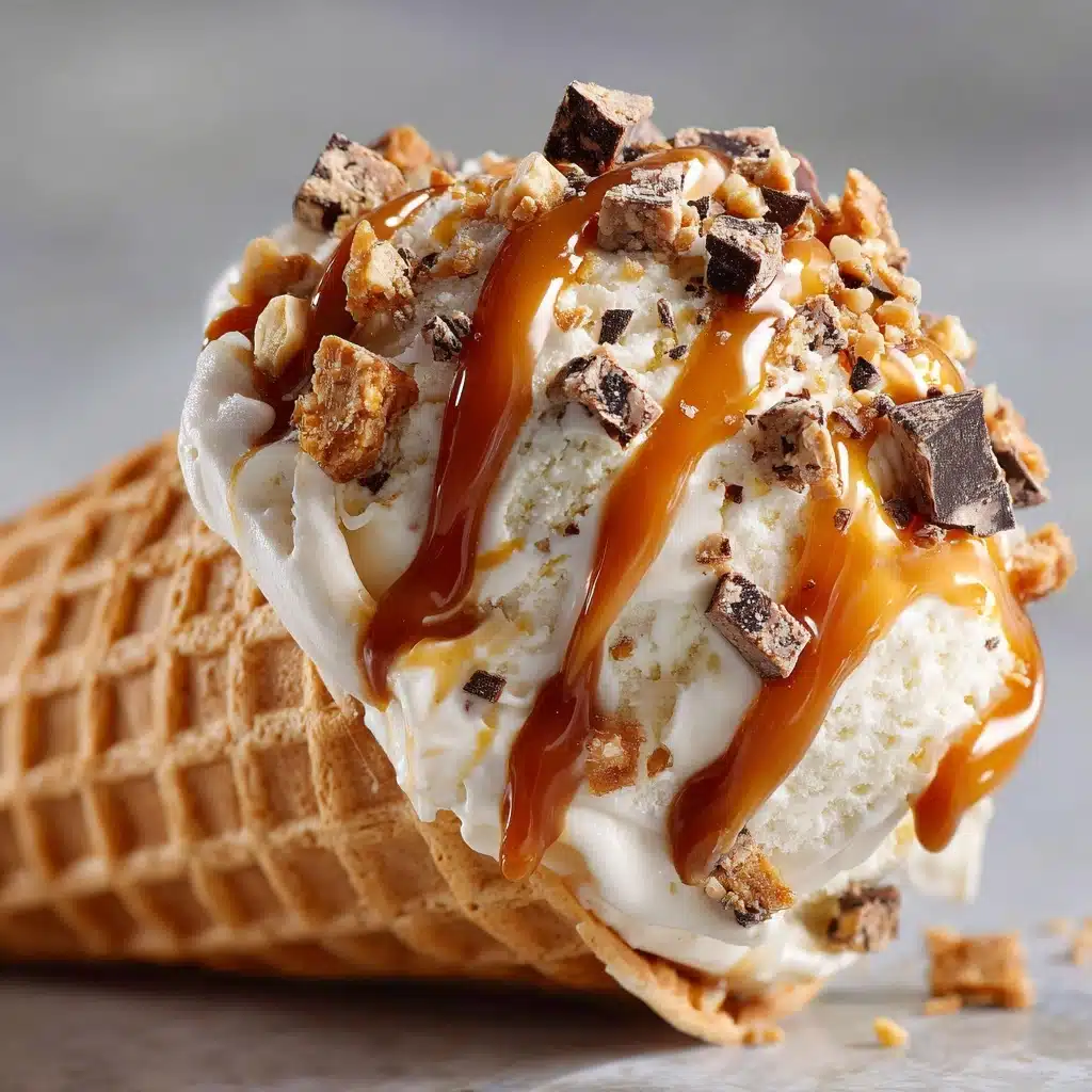 Homemade Salted Caramel Ice Cream Recipe