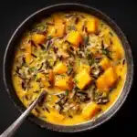 Nourishing Pumpkin Wild Rice Soup (Vegan) Recipe