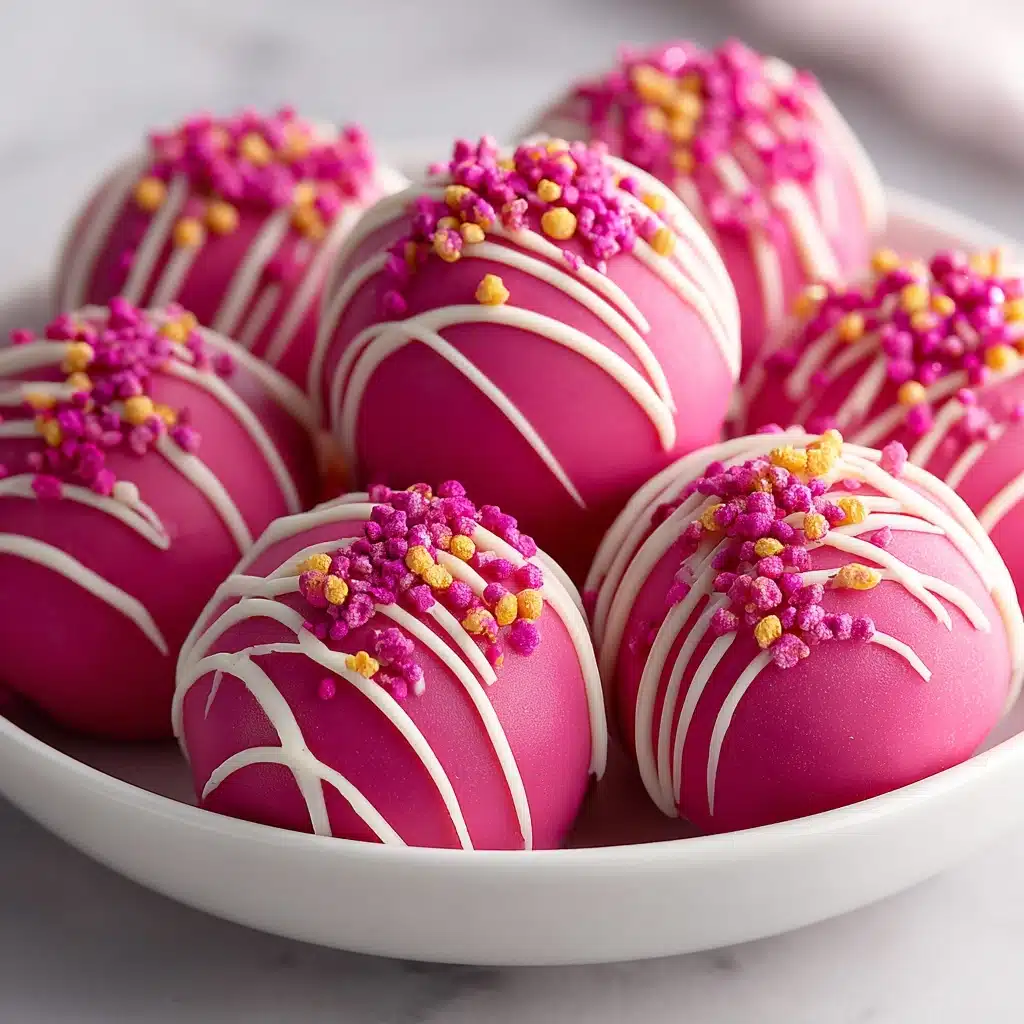 Strawberry Cheesecake Truffle Balls Recipe - Recipe Image