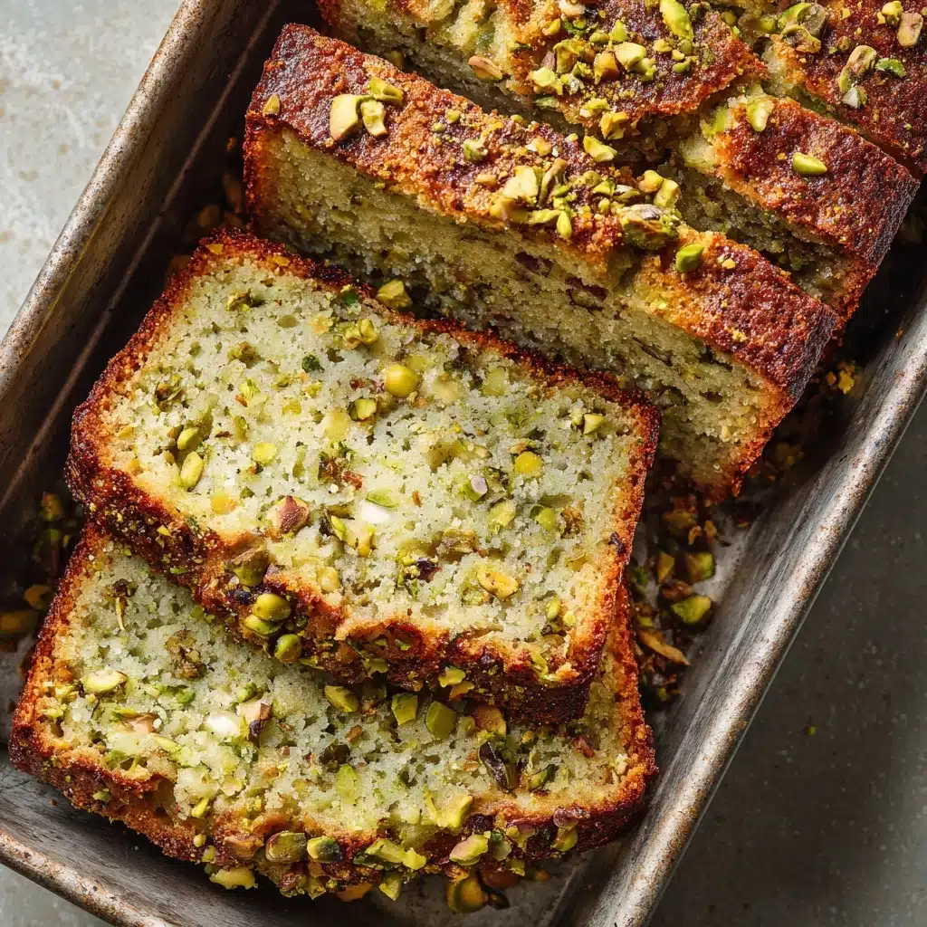 Pistachio Pudding Bread Recipe