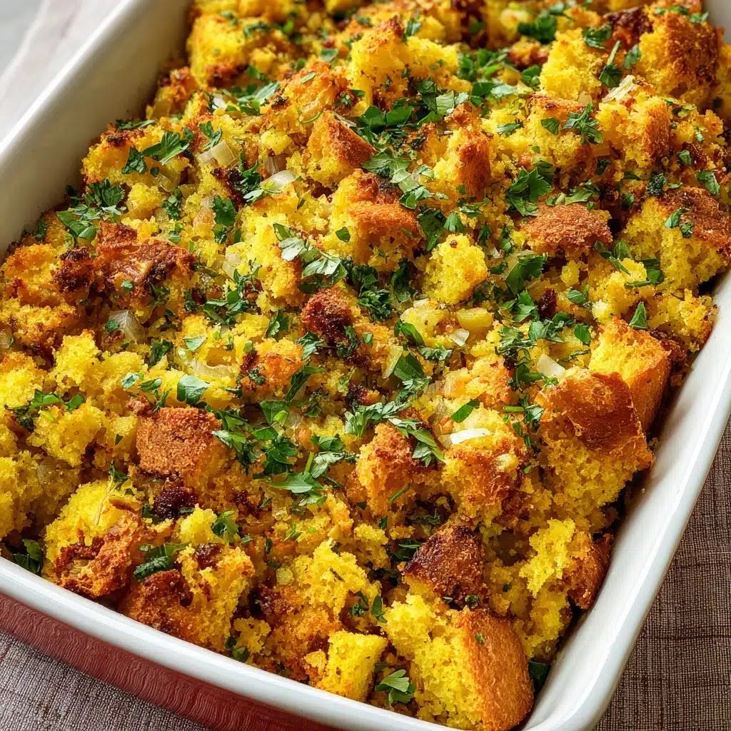 Cornbread Stuffing: Perfect for a Holiday Meal or Comforting Dinner Recipe - Recipe Image
