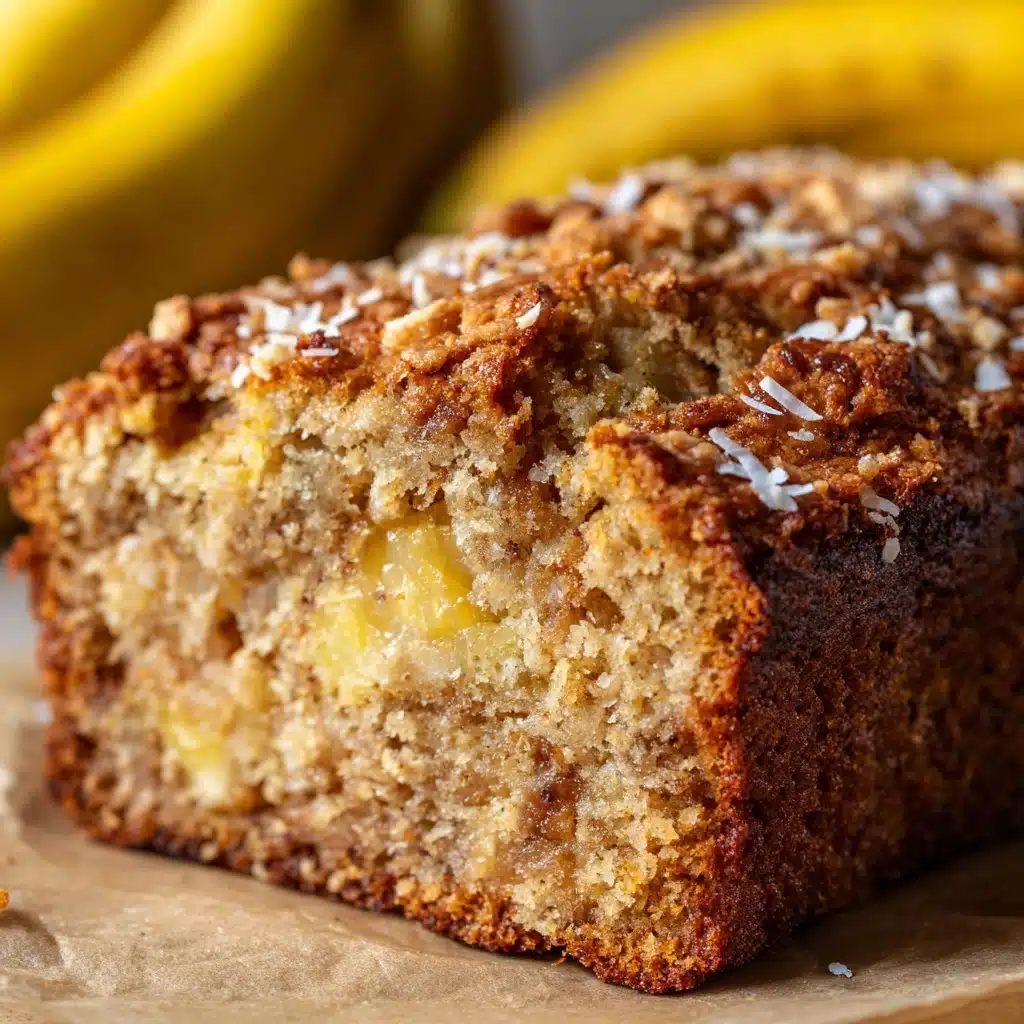 Hawaiian Banana Bread with Pineapple & Coconut : Tropical Bliss Recipe - Recipe Image