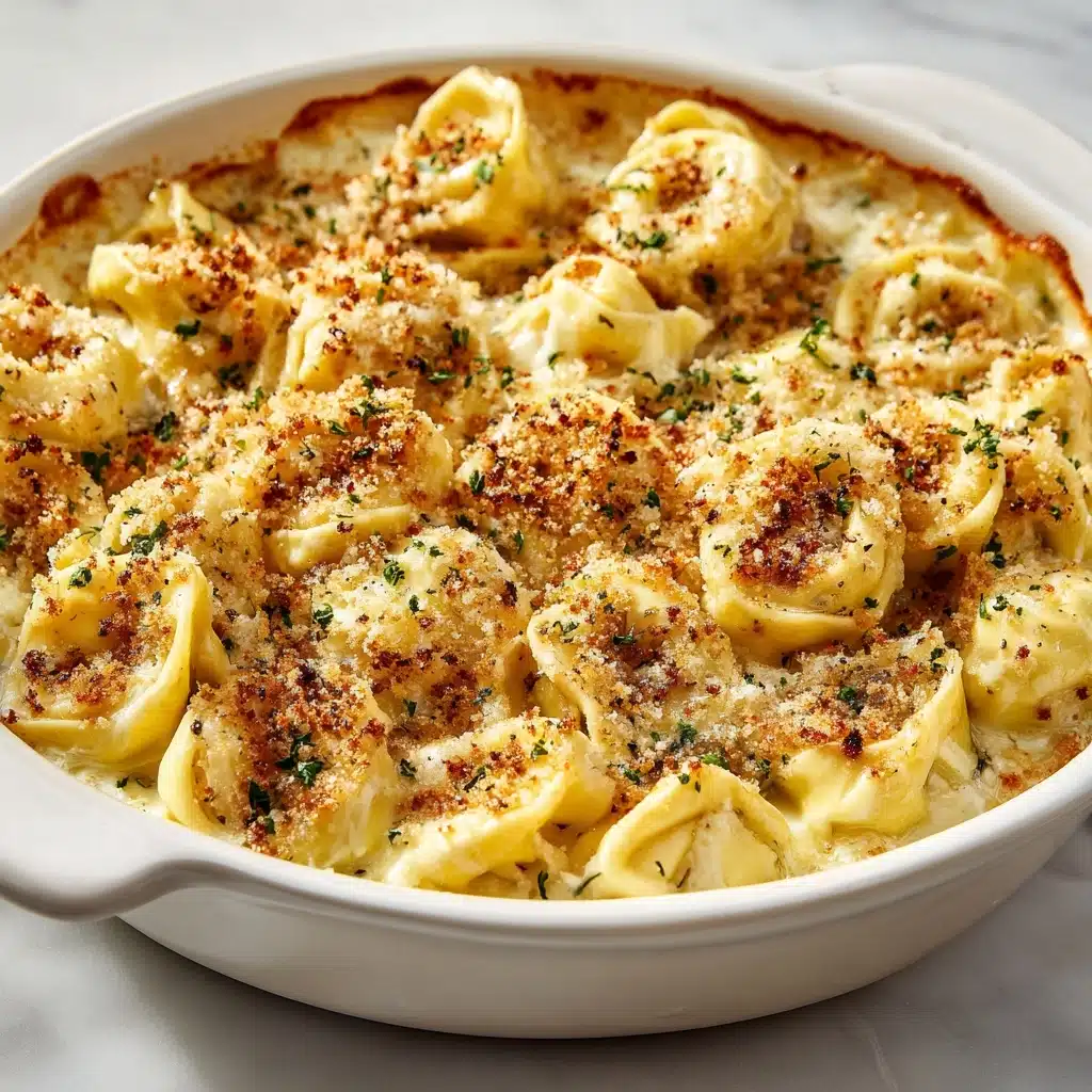 Alfredo Tortellini Bake Recipe - Recipe Image