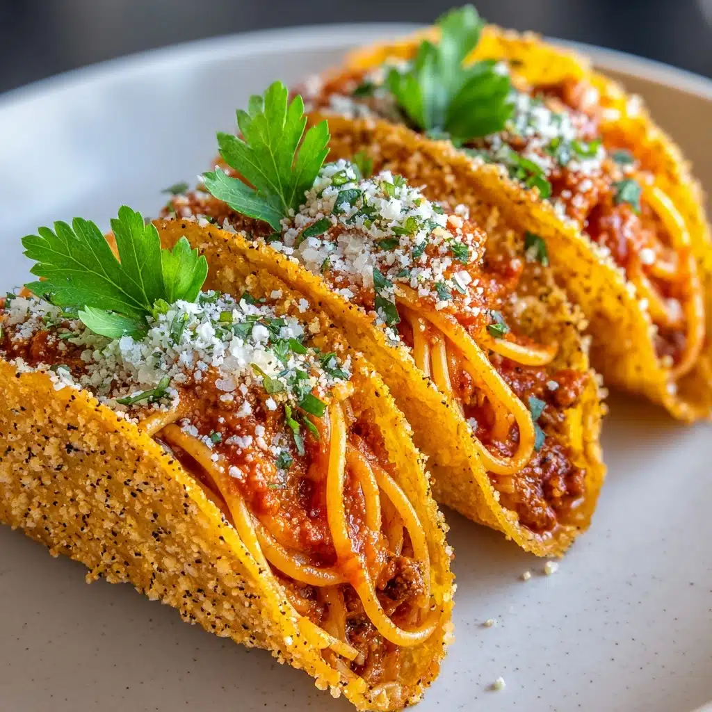 Spaghetti Tacos Recipe for a Fun and Tasty Meal Recipe - Recipe Image