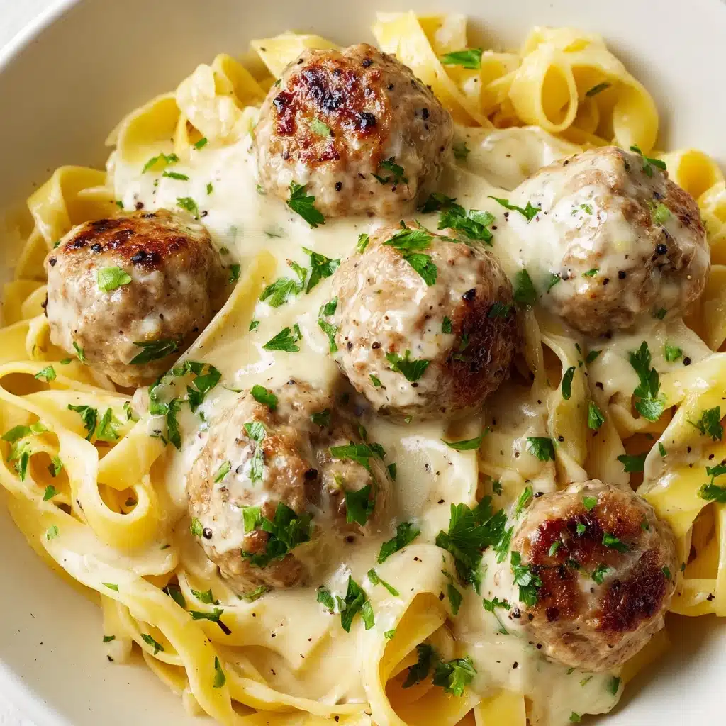 Swedish Meatball Pasta Recipe - Recipe Image