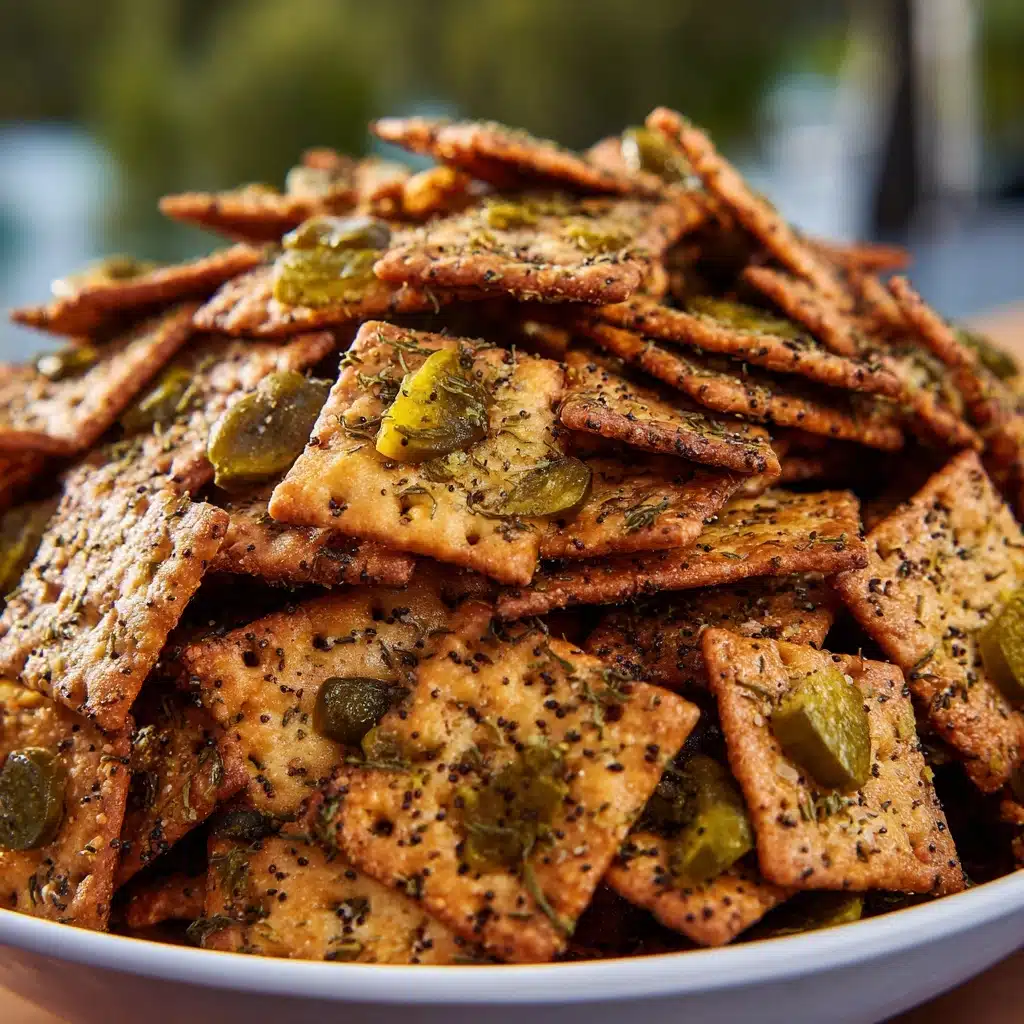 Dill Pickle Chex Mix Recipe - Recipe Image